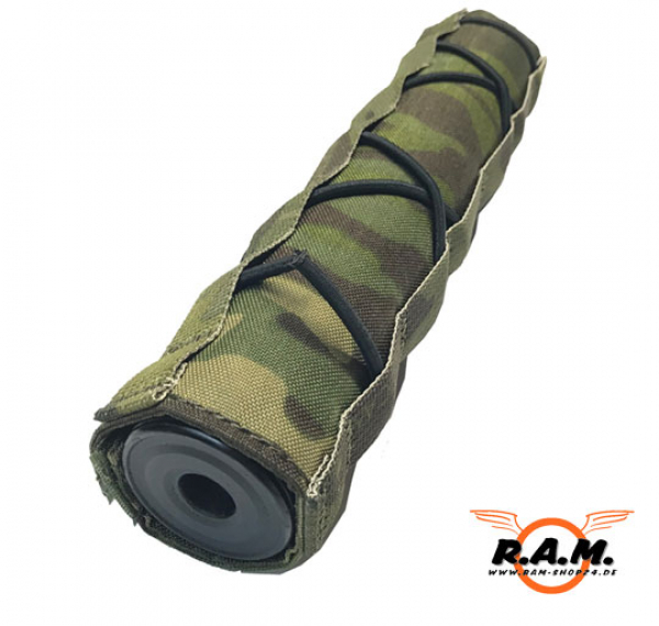 Schalldämpfercover universal bis ca 35mm Tropen Multicam (Emerson)