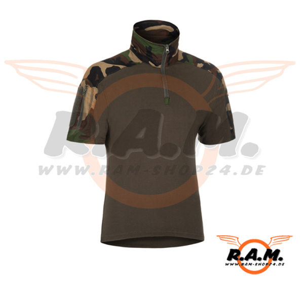 Invader Gear - Combat Shirt Short Woodland