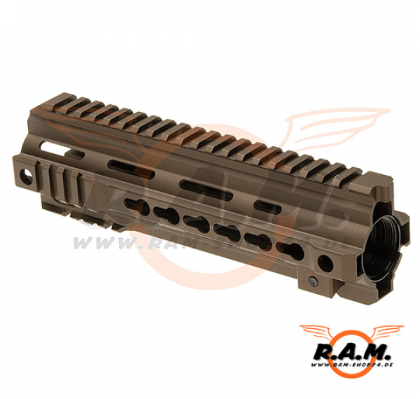 HK416 Keymod RIS System 9", Dark Earth