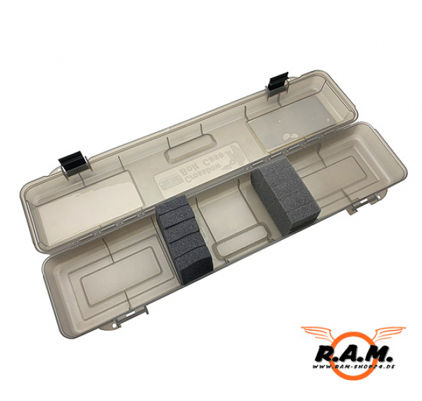 MTM Crossbow Bolt Case 62 x 15 x 8cm, smoke