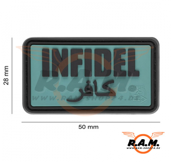 Infidel Rubber Patch, Foliage Green