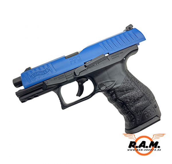 Walther PPQ M2 T4E LE (blau) cal 0.43 RAM Waffe