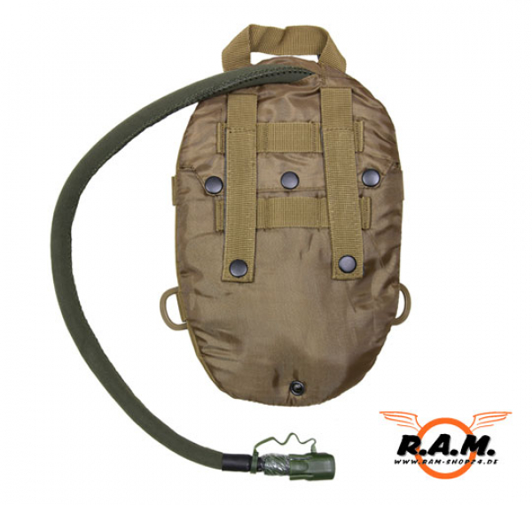 Molle Trinksystem, 1,5l, coyote