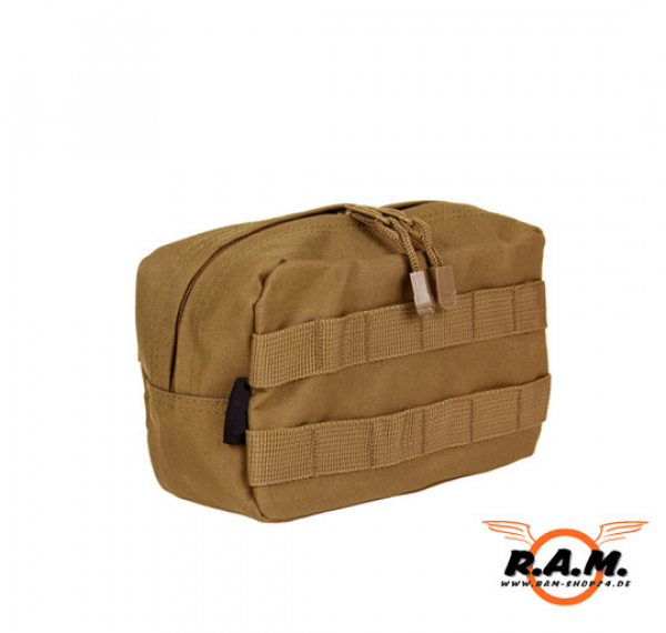 "Molle" Tasche horizontale in Coyote