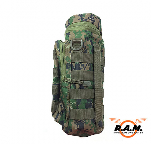 BIG HP / CO2 MOLLE Flaschentasche Deluxe Marpat/ Digital Woodland SOLIDCORE