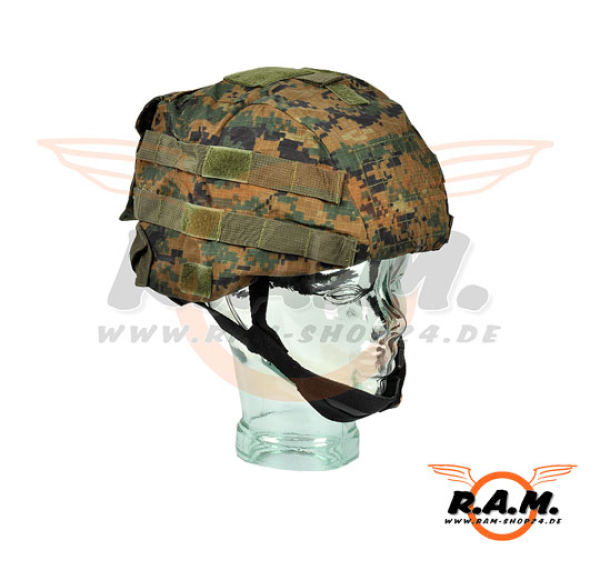 Invader Gear - Raptor Helmbezug Digital Woodland /Marpat