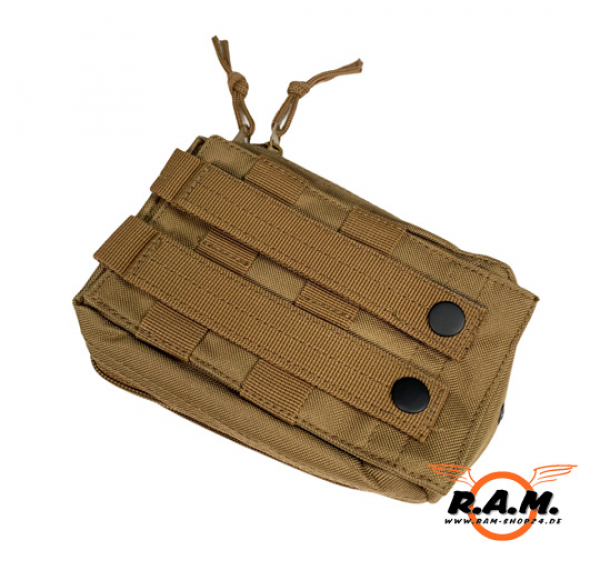 Molle Tasche IFAK ohne rotes Kreuz, coyote