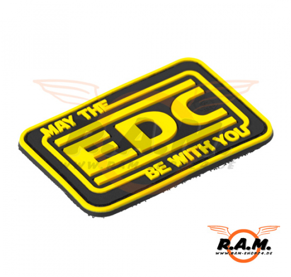 3D - May the EDC be with you Rubber Patch