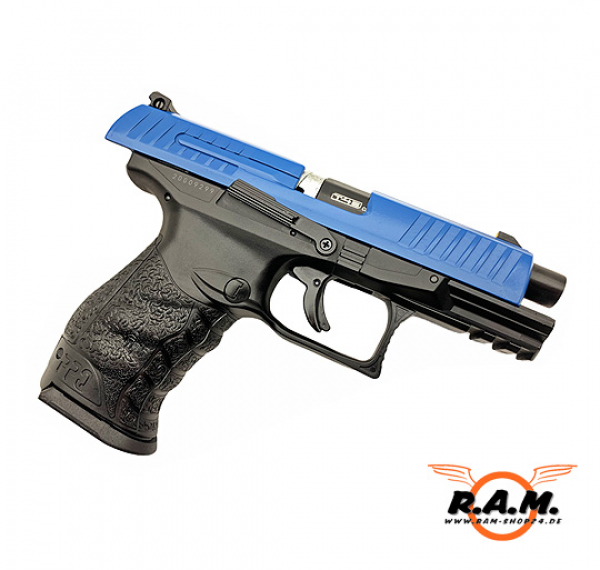 Walther PPQ M2 T4E LE (blau) cal 0.43 RAM Waffe