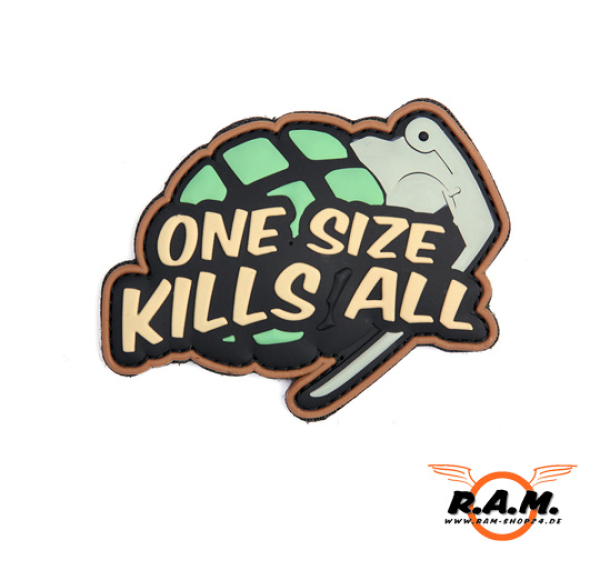 3D - Granate One size kills all Patch Multicam