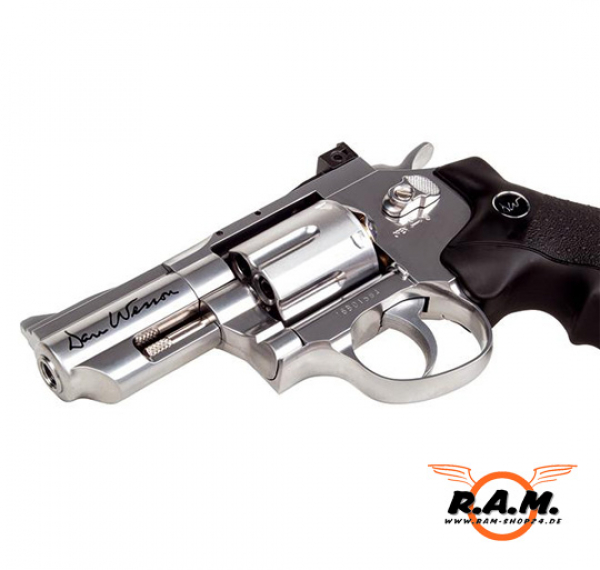 Dan Wesson 2.5" Revolver Kal. 4,5mm (.177) Pellets, Silber