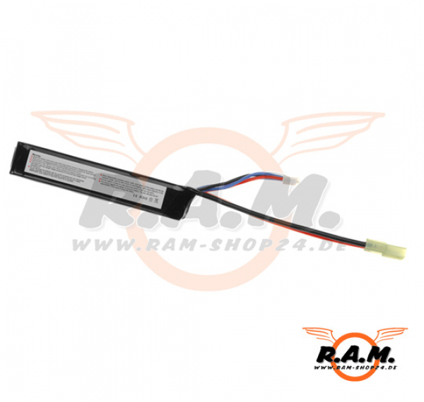 Lipo 11.1V 1100mAh 20C Stock Tube Type