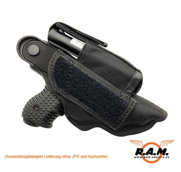 Holster mit Magazintasche für JPX I & II, Linkshänder