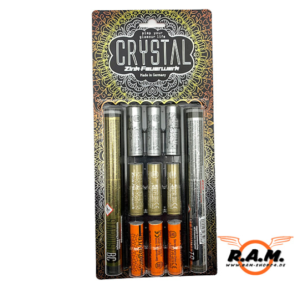 ZINK Pyro Sortiment CRYSTAL, 29teilig, 15mm