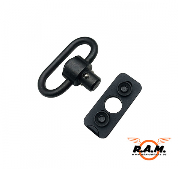 Solidcore QD Sling Keymod Mount, schwarz