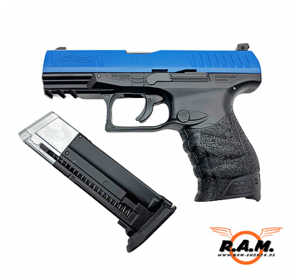 Walther PPQ M2 T4E LE (blau) cal 0.43 RAM Waffe