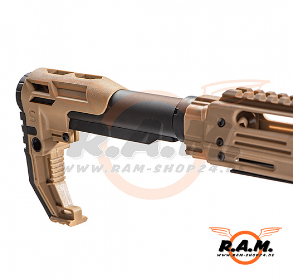 SLONG MPG Carbine Full Kit für Airsoft Glock GBB, tan