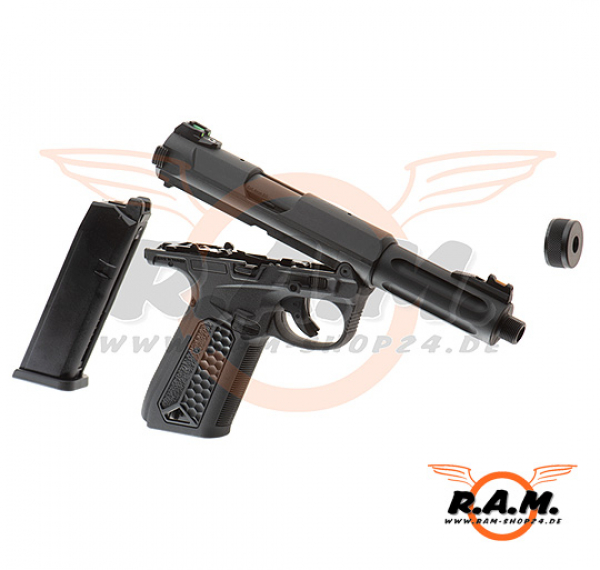 Action Army AAP01 GBB, Cal. 6mm, schwarz