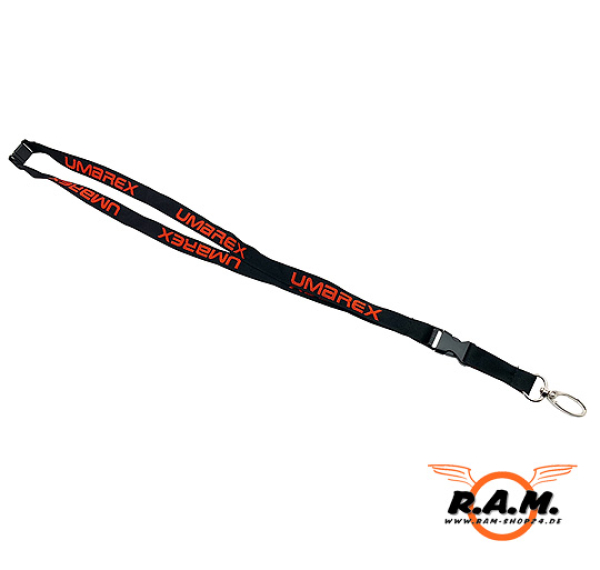 Umarex Lanyard schwarz/rot