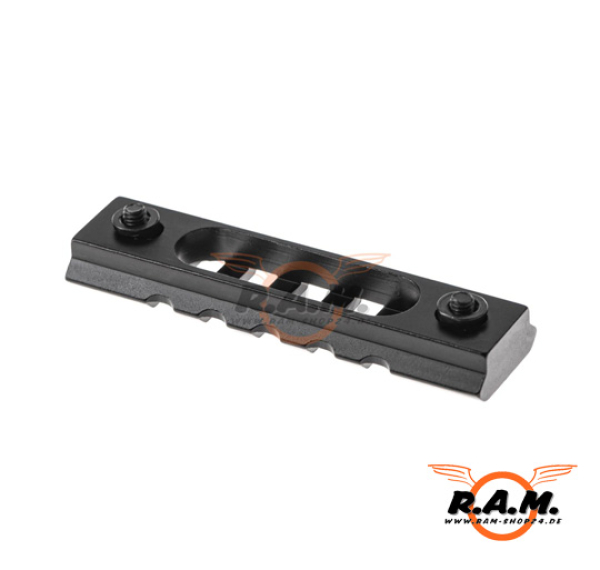 5 Slot Keymod 3" Aluminium Schiene, schwarz