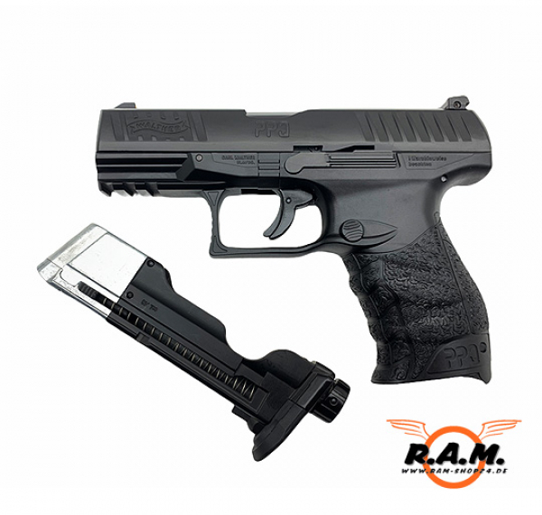 Emergency Walther PPQ M2 T4E cal. 43 - schwarz