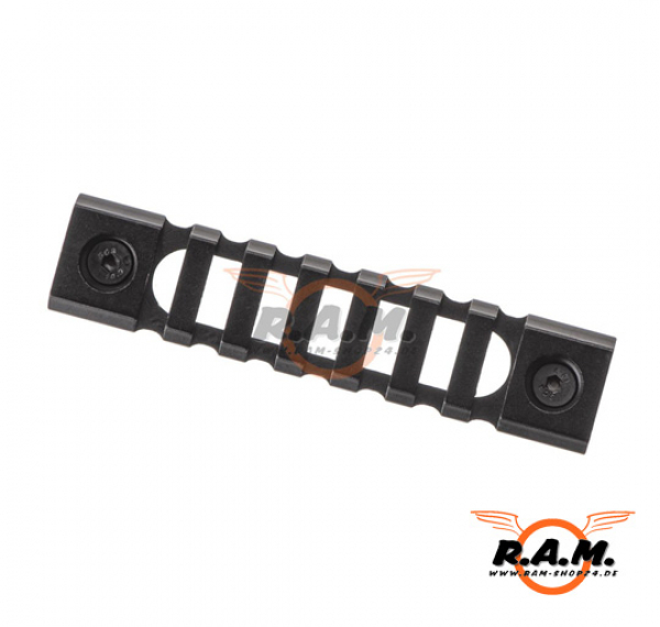 7 Slot Keymod 4" Aluminium Schiene, schwarz