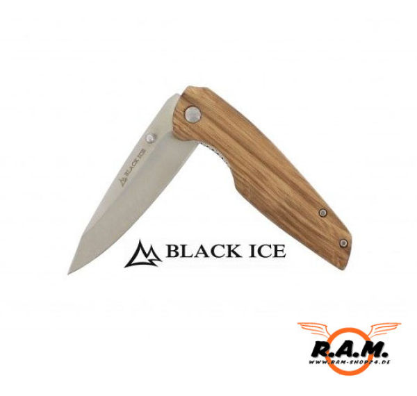 BLACK ICE Tundra Messer, 440er Klingenstahl