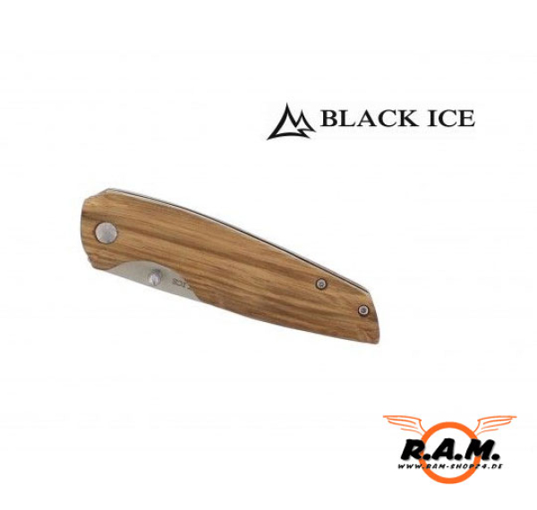 BLACK ICE Tundra Messer, 440er Klingenstahl