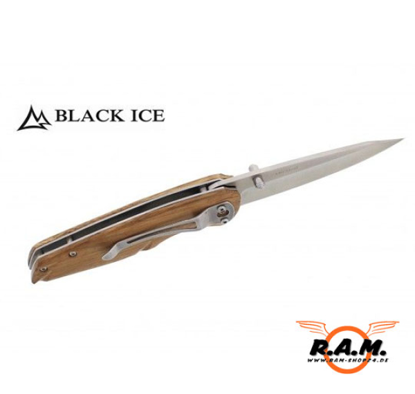 BLACK ICE Tundra Messer, 440er Klingenstahl