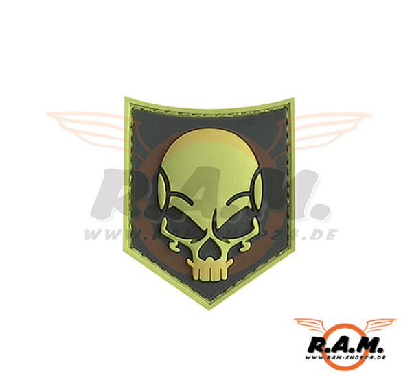 SOF Skull Rubber Patch ACU (JTG)