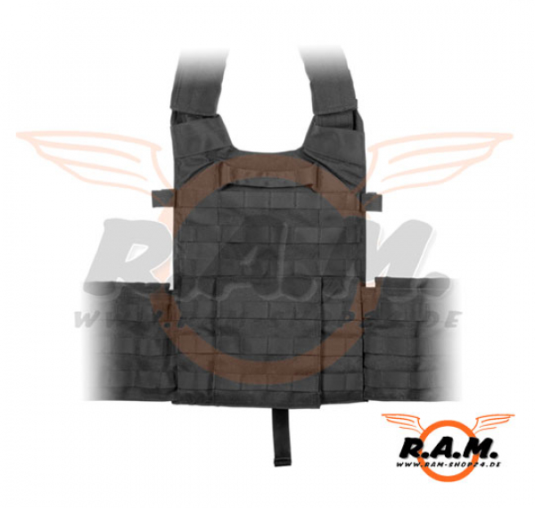 6094A-RS Plate Carrier, Schwarz