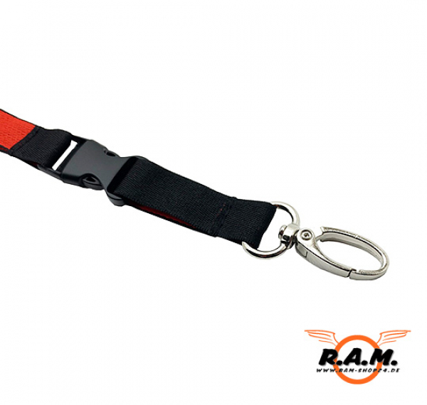 Umarex Lanyard schwarz/rot