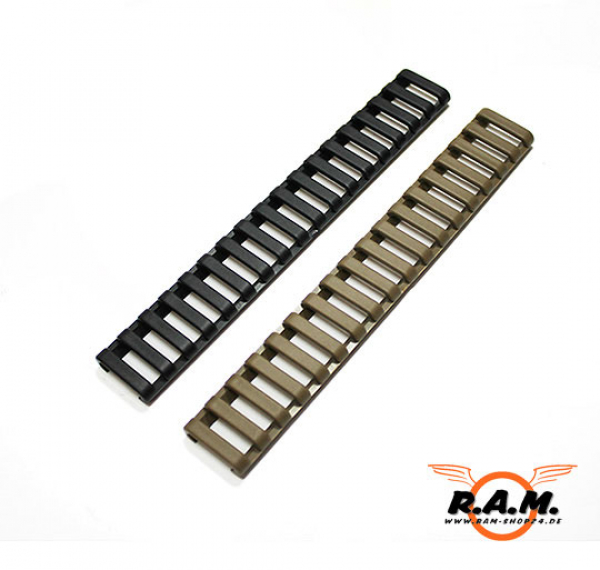 Ladder Rail Cover DELUXE (4 Stück) schwarz von SOLIDCORE