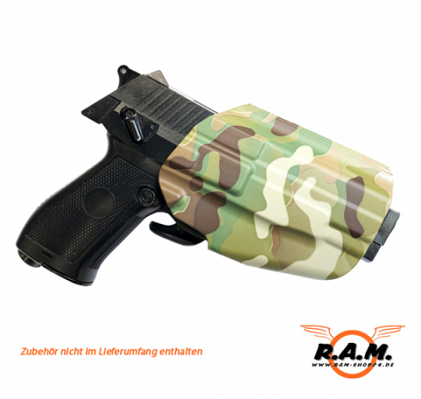 Passform Holster für QSZ92-9 Pistole cal. 0.50 Multicam