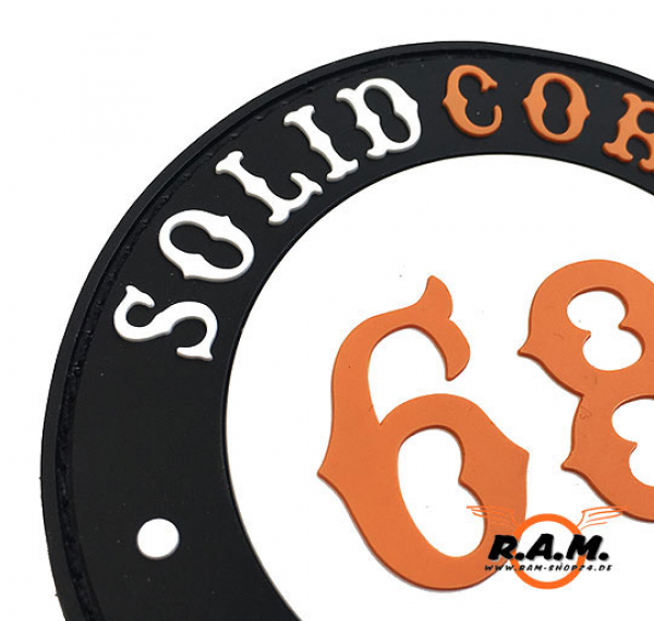 SOLIDCORE GERMANY "68er" 3D Rubber Supporter Patch