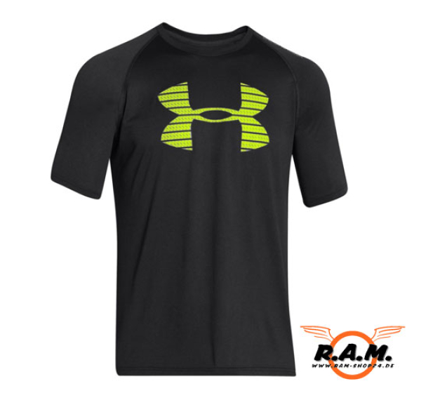 Under Armour® T-Shirt Core Logo Graphic HeatGear® Gr. L