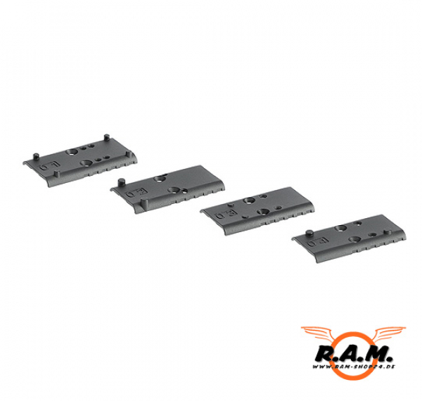 Umarex Adapterplatten 4er Set MOS 1 für Airgun / Airsoft