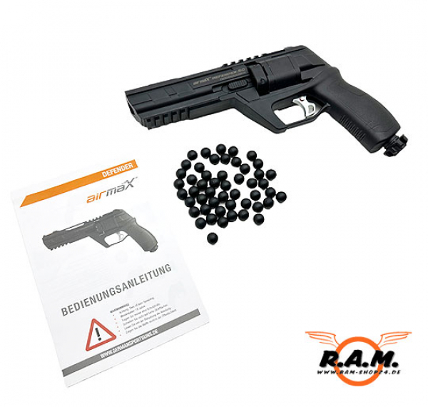 Homedefense Revolver airmaX Defender cal. 0.50 **NEUHEIT**