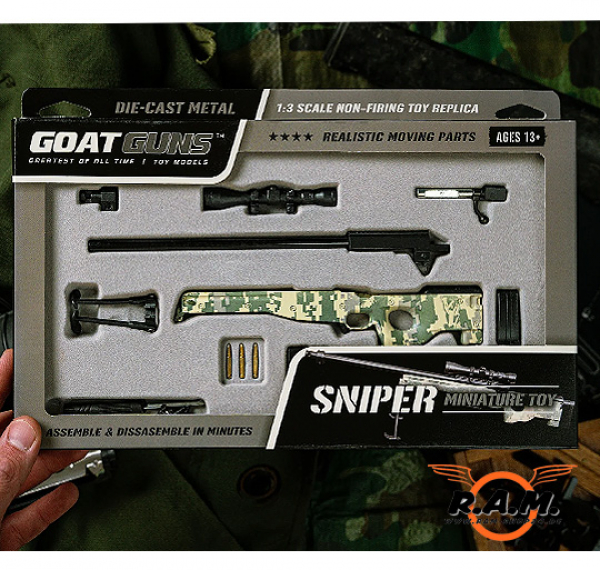 GOATGUNS - Modell Sniper "L96 AWSM" Camo (Set)