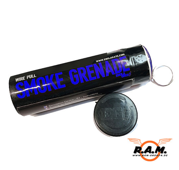 Enola Gaye Rauchgranate Wire Pull WP 40 BLAU