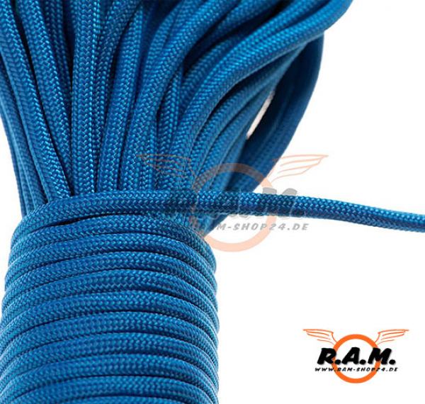 Paracord Type III 550, 20m, navi (blau)