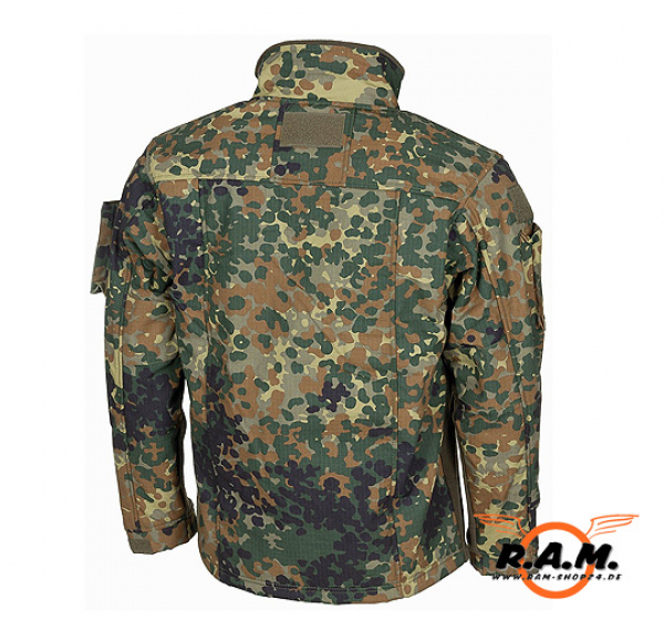 Fleecejacke Combat in flecktarn