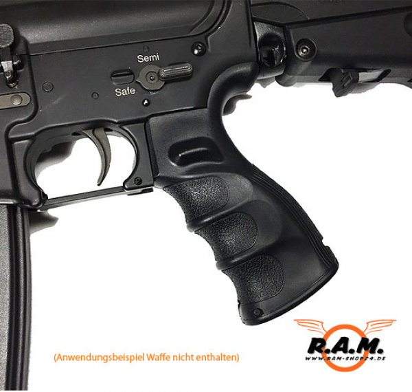 TM4 / HK416 COMBAT GRIP DELUXE schwarz von SOLIDCORE