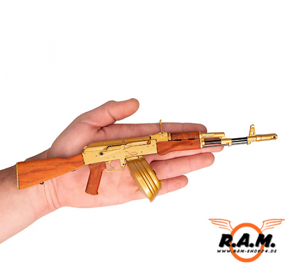 GOATGUNS - Miniatur AK-47 Echtholz Umbaukit