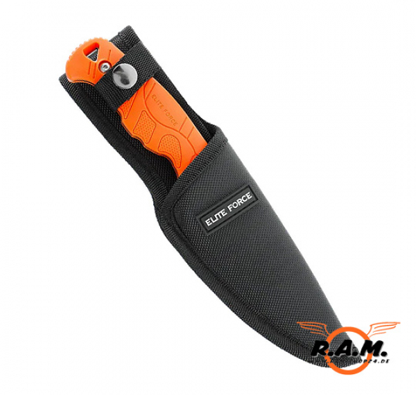 Elite Force Jagd- und Outdoormesser EF710, 440A Stahl, orange