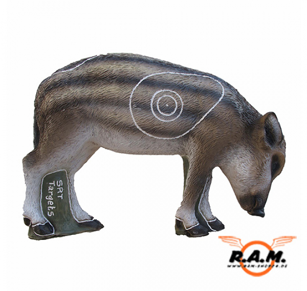 3D Ziel Frischlinge Wildschwein für Bogen / Armbrust / Compound ***2er Set***