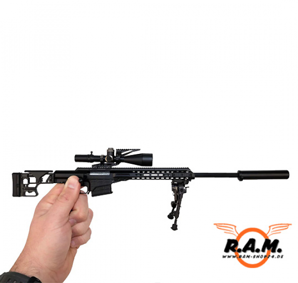 GOATGUNS Modell - Barrett MRAD, schwarz (Set)